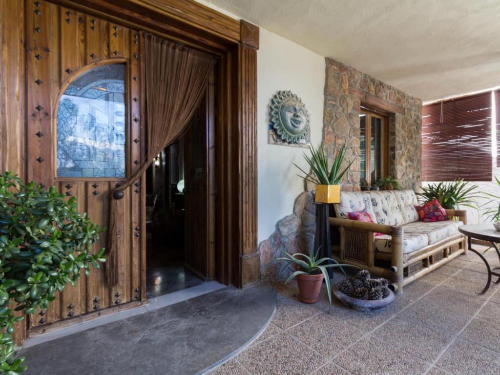 Posezení v ubytování Casa mary