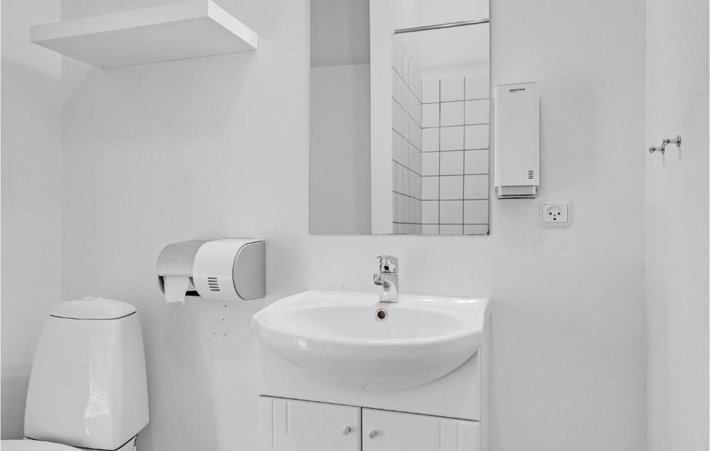Koupelna v ubytování Pet Friendly Home In Pandrup With Wifi