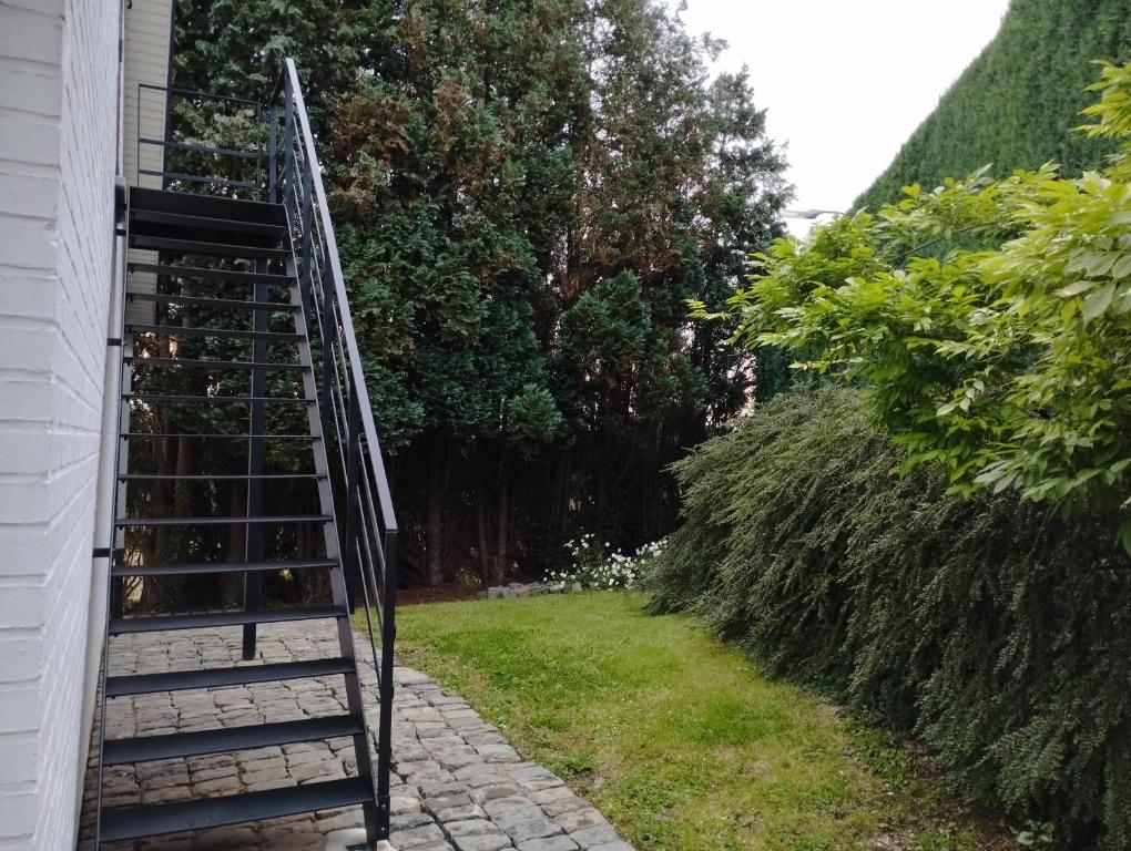 Zahrada ubytování Vakantiehuis 't Leideveld