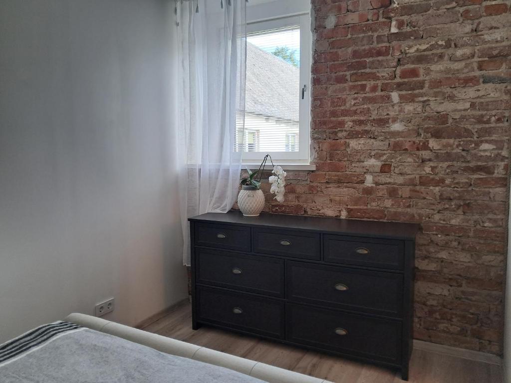 Postel nebo postele na pokoji v ubytování Crystal apartment