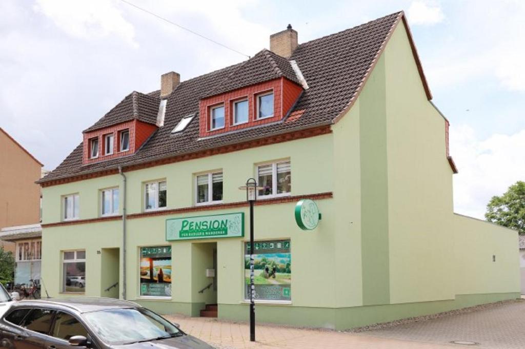 Budova, kde se penzion nachází