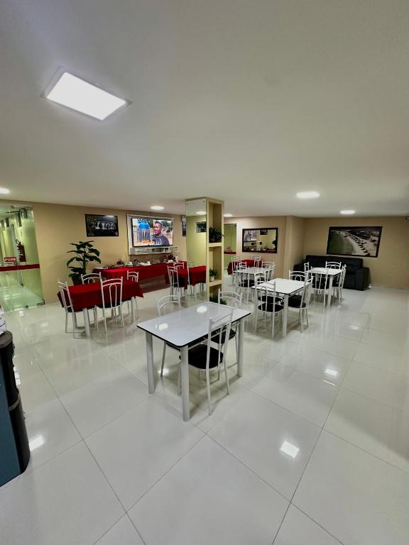Posezení v ubytování Roraima Apart Hotel