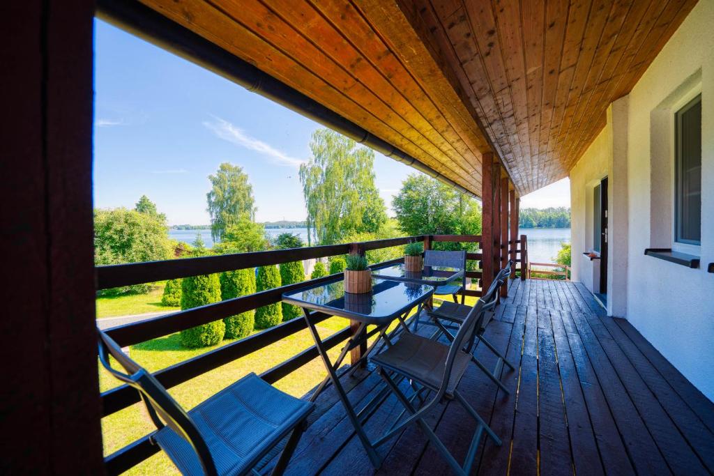 Balkón nebo terasa v ubytování Kwatery u Zdzicha