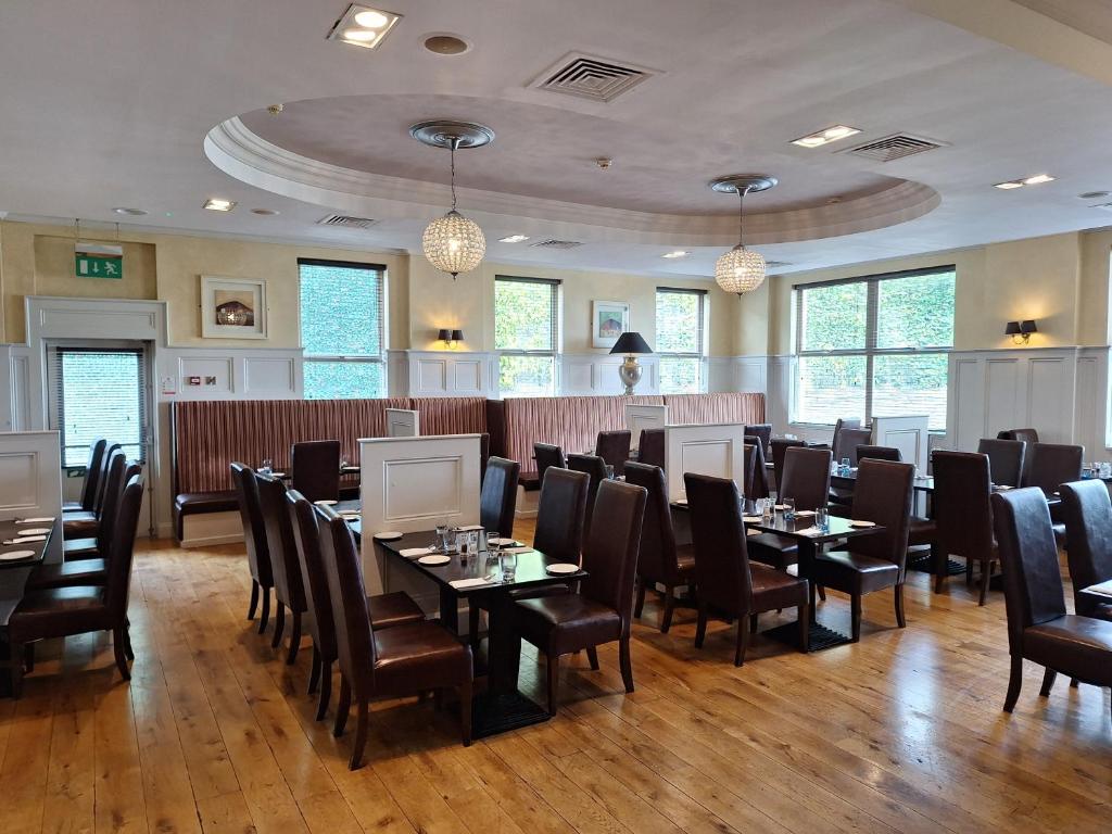 Restaurace v ubytování The Ballyliffin Lodge and Spa