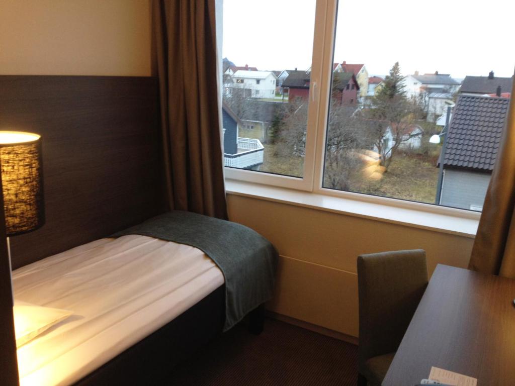 Postel nebo postele na pokoji v ubytování Thon Partner Hotel Andrikken