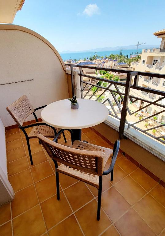 Balkón nebo terasa v ubytování Hotel Monarque Costa Narejos