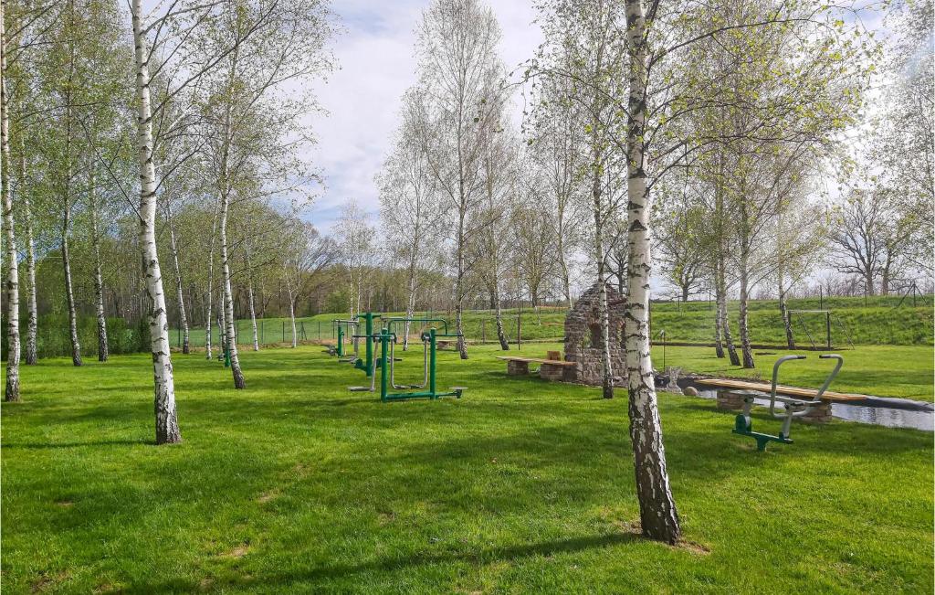 Vonkajšia záhrada v ubytovaní 1 Bedroom Beautiful Home In Gubin
