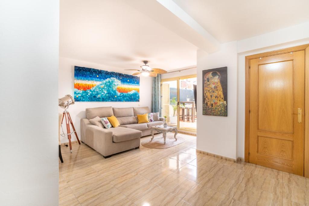 Posezení v ubytování Villa Oasis