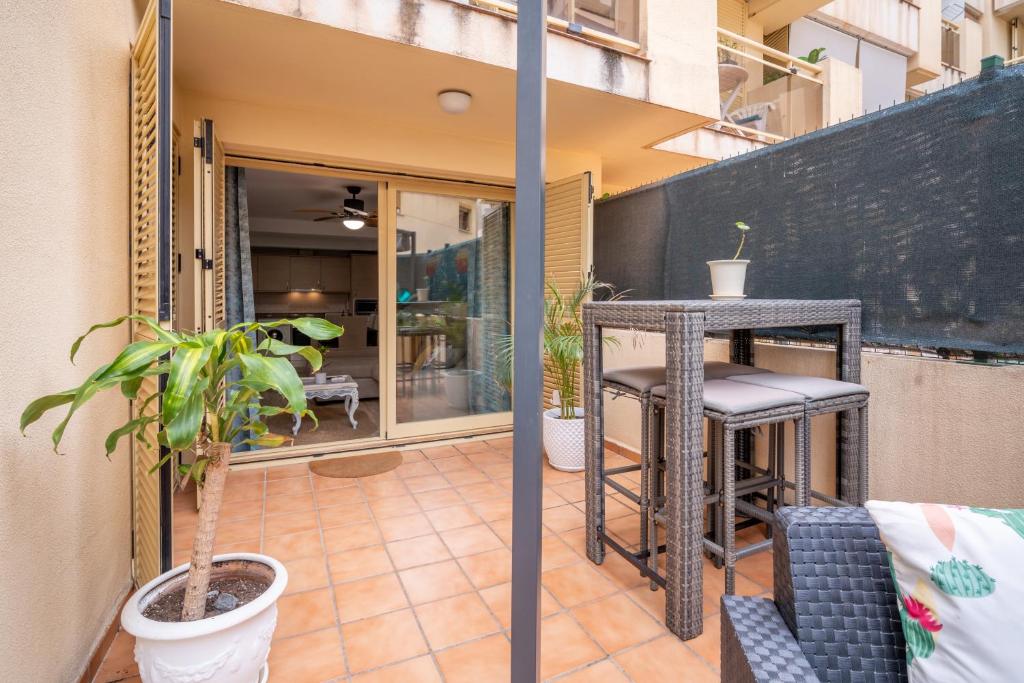 Balkón nebo terasa v ubytování Villa Oasis
