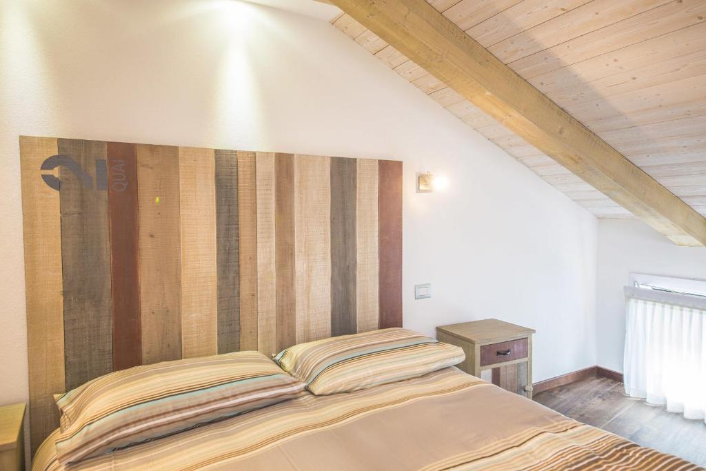 Postel nebo postele na pokoji v ubytování Le Stanze Di Leonardo