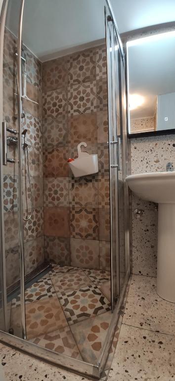 Koupelna v ubytování Studio Apartment Nihar