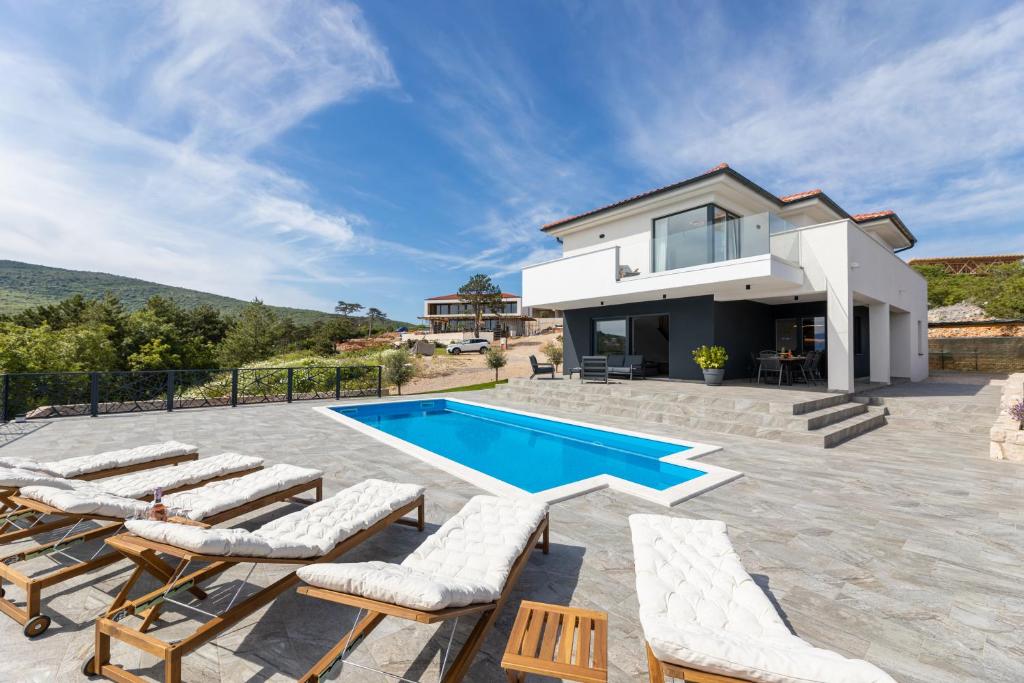 Bazén v ubytování Villa Volare nebo v jeho okolí