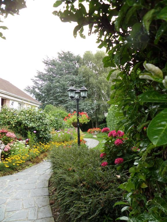 Zahrada ubytování Les Puits Bessin Normandie