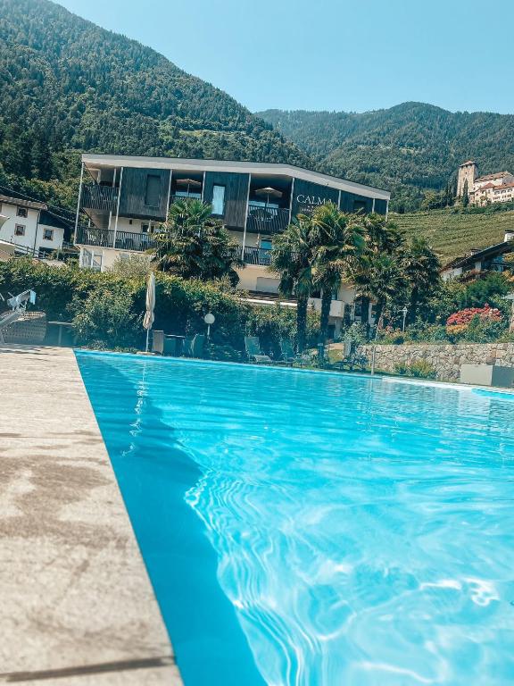 Bazén v ubytování Apparthotel Calma nebo v jeho okolí