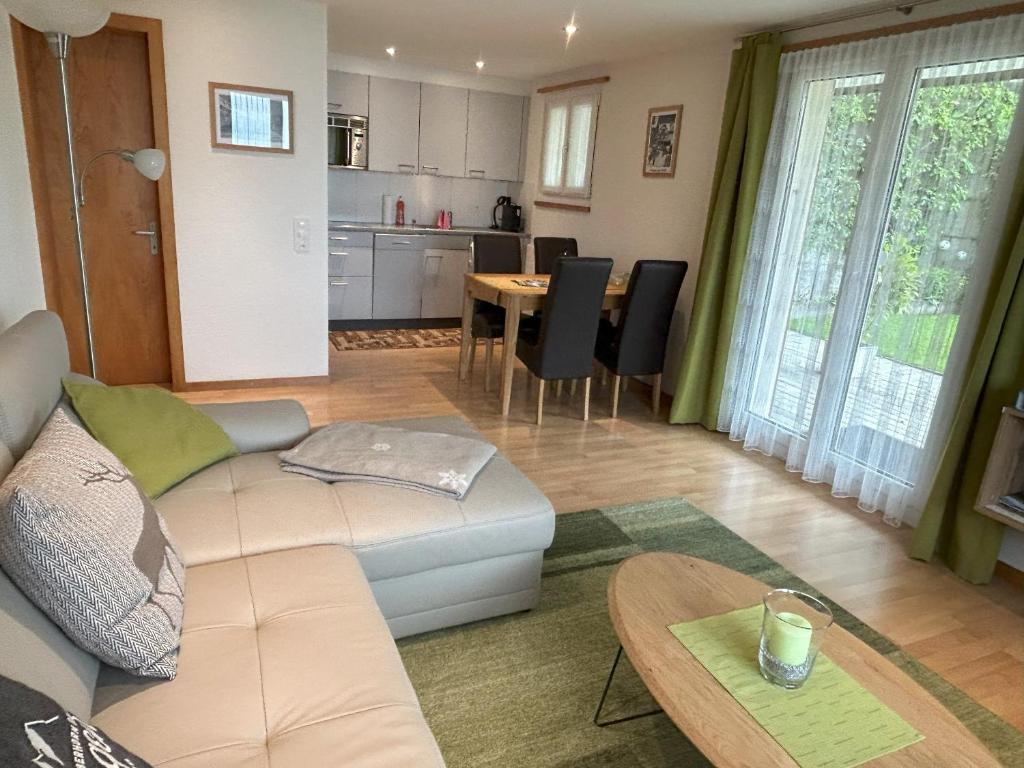 Posezení v ubytování Chalet Protea