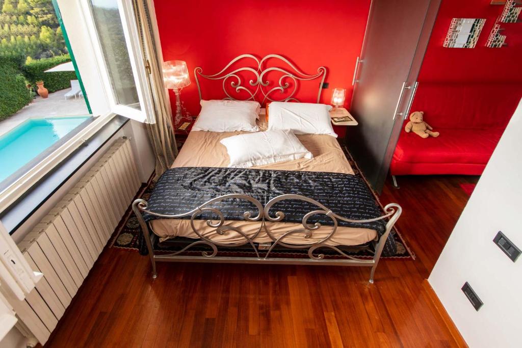 Postel nebo postele na pokoji v ubytování Il Mirto B&B