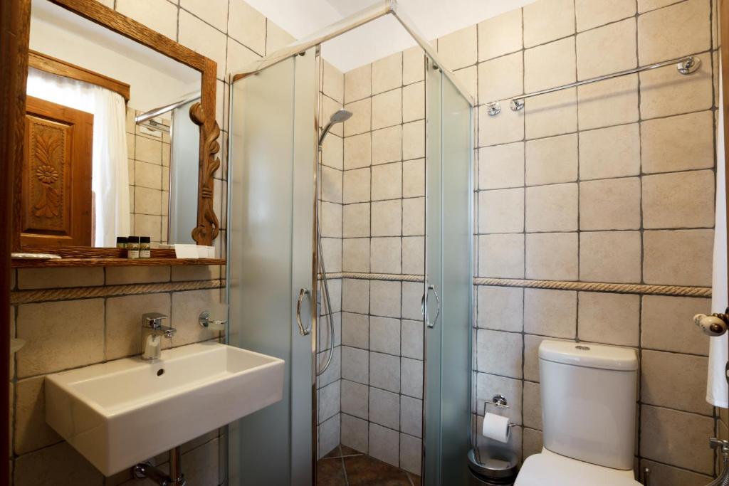 Koupelna v ubytování Boutique Hotel Musée