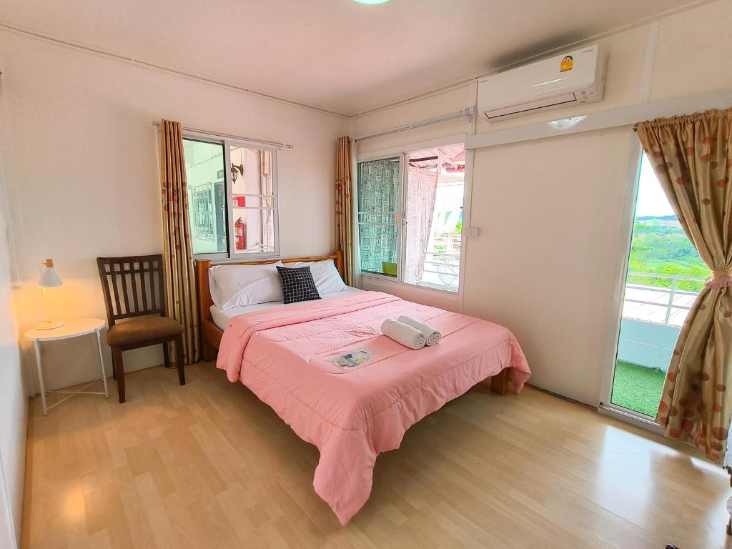 บ้านสุขอรุณ เขาค้อ Baan Sook A Roon KhaoKho - Double Room With Mountain View