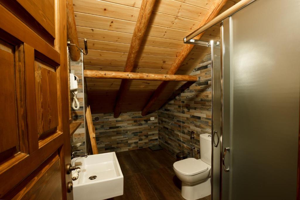 Koupelna v ubytování Boutique Hotel Musée