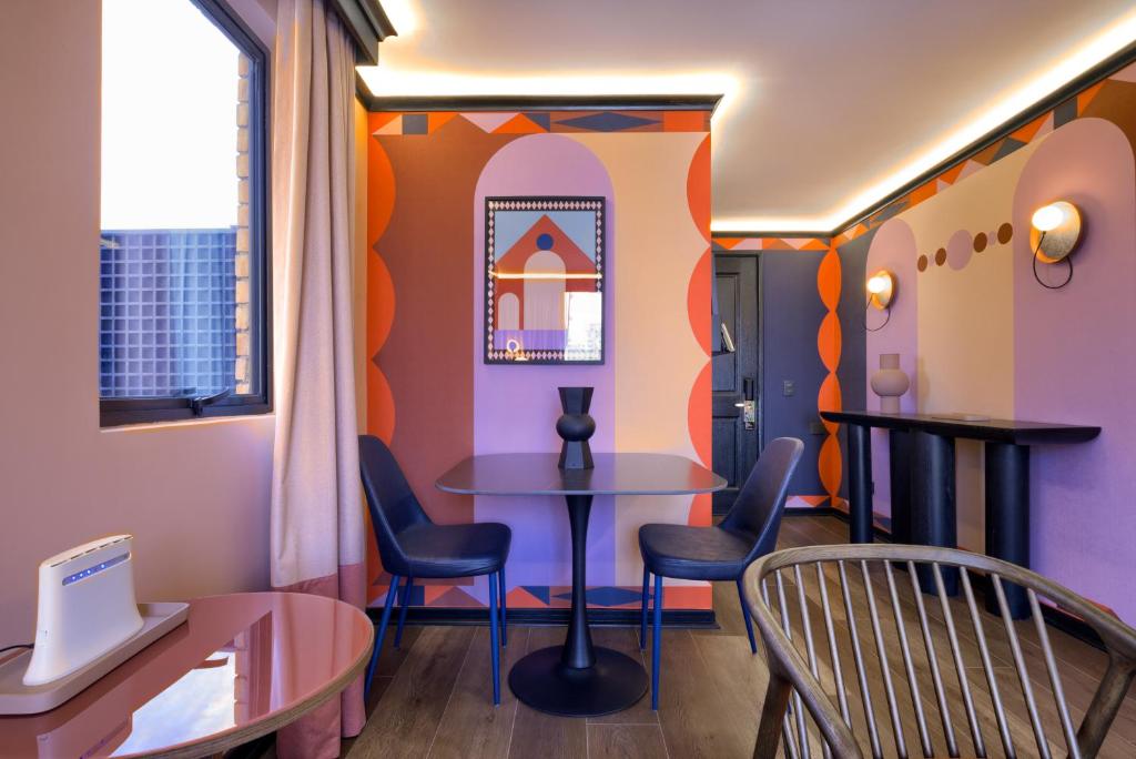 Posezení v ubytování APT Serviced Apartments Santiago
