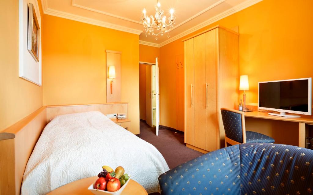 TV a/nebo společenská místnost v ubytování Hotel Stenitzer
