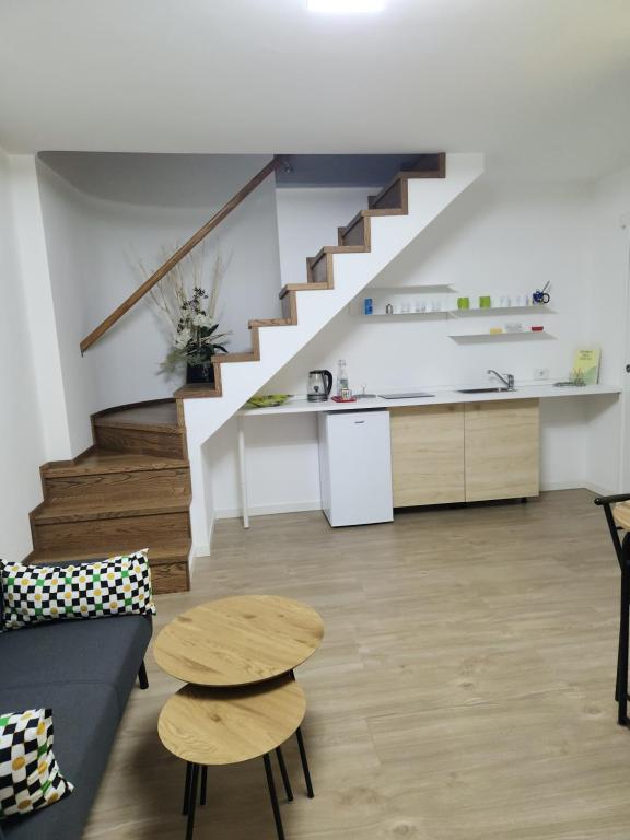 Kuchyň nebo kuchyňský kout v ubytování CASA CLEO