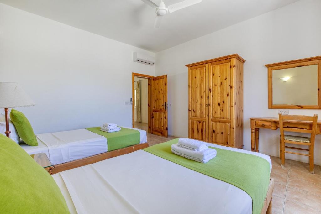 Voodi või voodid majutusasutuse Ta Frenc Apartments toas