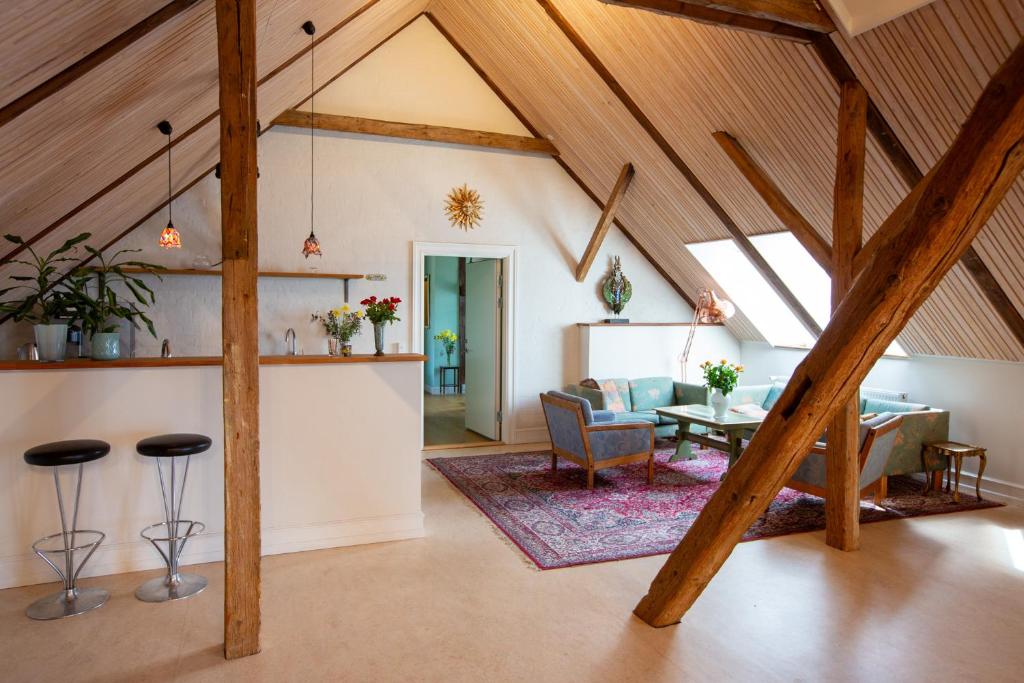 Posezení v ubytování AvalonBnB