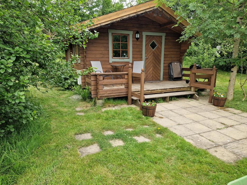 Zahrada ubytování Polgwedhen Lodge