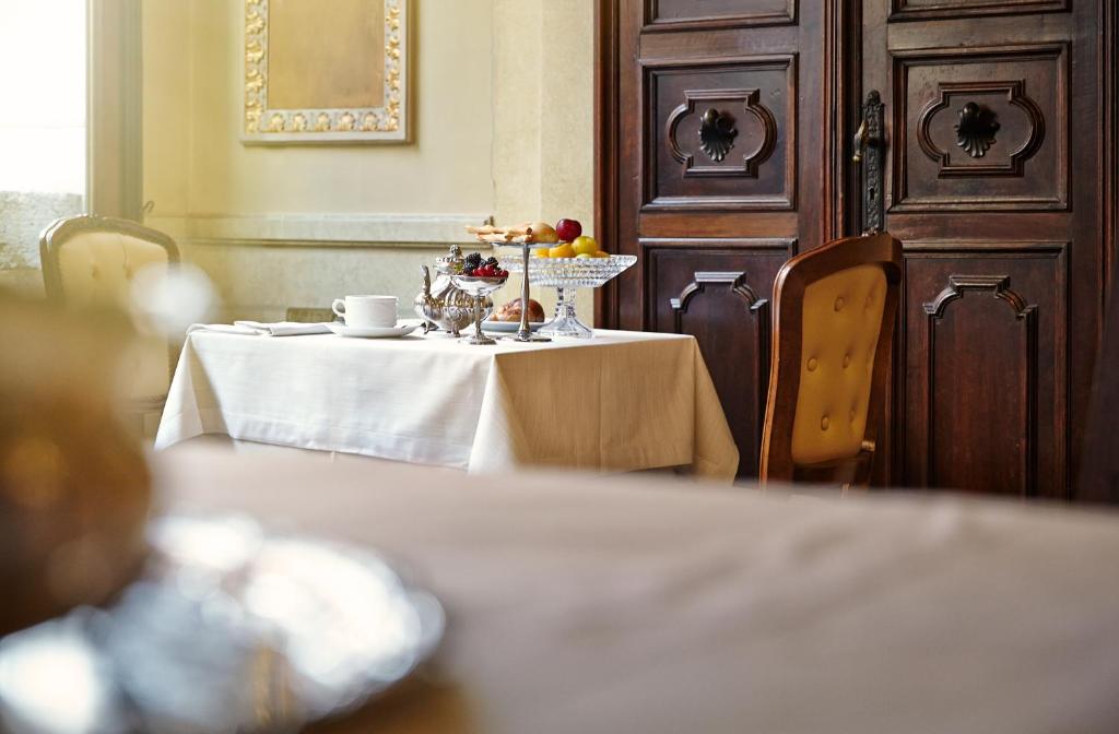 Posezení v ubytování Palazzo Paruta & Wellness Suites