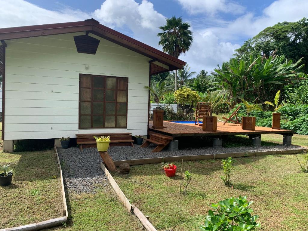 Fare lei , bungalow en toute simplicité - photo 6 - Raiatea, Polynésie
