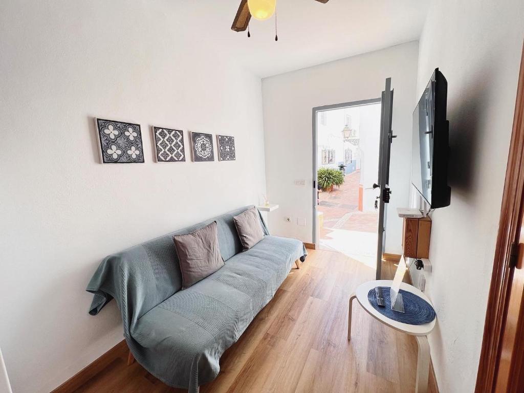 TV a/nebo společenská místnost v ubytování Casita Paz