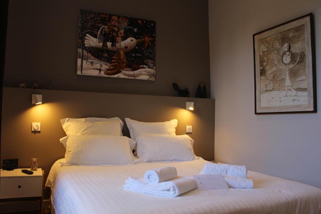 Manoir du Moustoir - Hôtel Les Empreintes - Habitación Doble Con Vistas Al Jardín