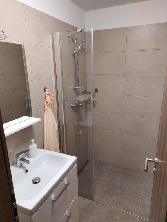 Koupelna v ubytování Apartmán Kurko1