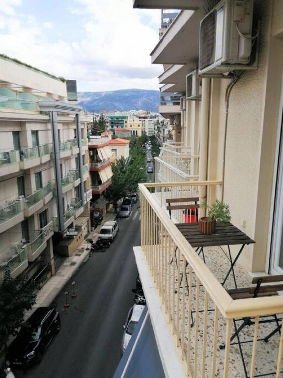 Balkón alebo terasa v ubytovaní Stylish apartment in Acropolis