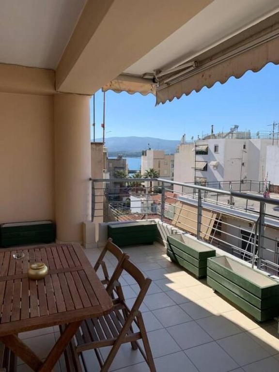 Balkón alebo terasa v ubytovaní Armonia Rentals Volos Flat