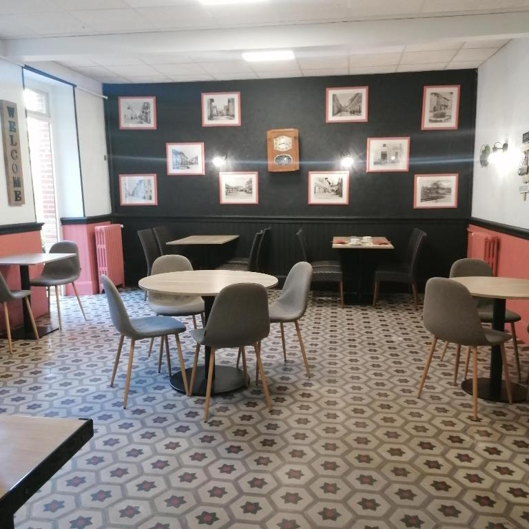 Posezení v ubytování Hotel Le Normandy