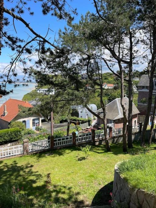 Zahrada ubytování Villa vue mer panoramique en Baie de somme