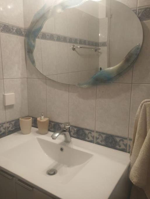 Koupelna v ubytování zoi apartment