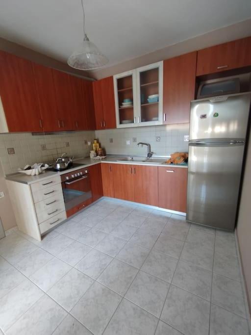 Kuchyň nebo kuchyňský kout v ubytování zoi apartment