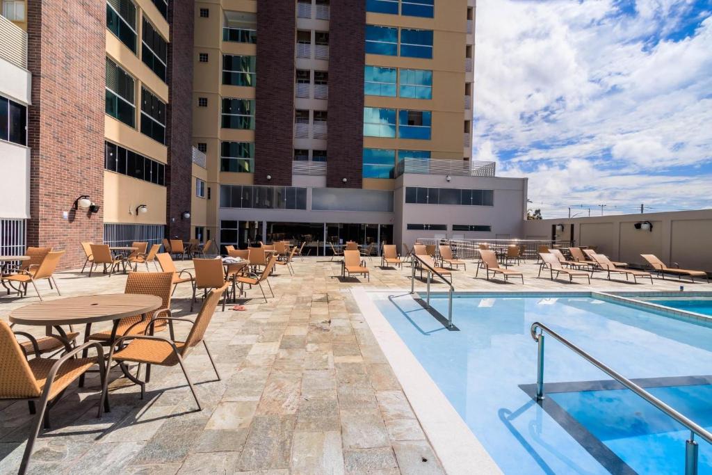 A piscina localizada em Piazza diRoma - COM ACESSO ao Acqua Park ou nos arredores