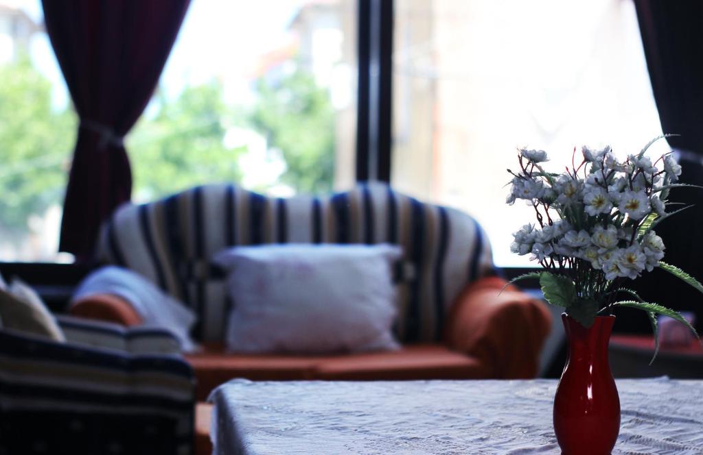 Un lugar para sentarse en Sunset Hostel