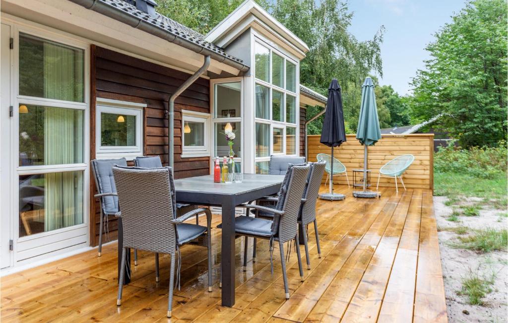 Zahrada ubytování Rubinsøen Skovhuse