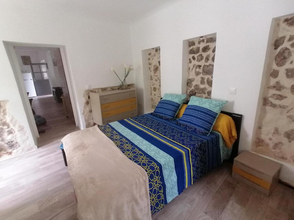 Postel nebo postele na pokoji v ubytování Gîte et chambres d'hôtes Les 2 Pins