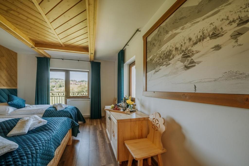 "Podhalański Gościniec" -250 m Gorący Potok ,Termy Szaflary - 13