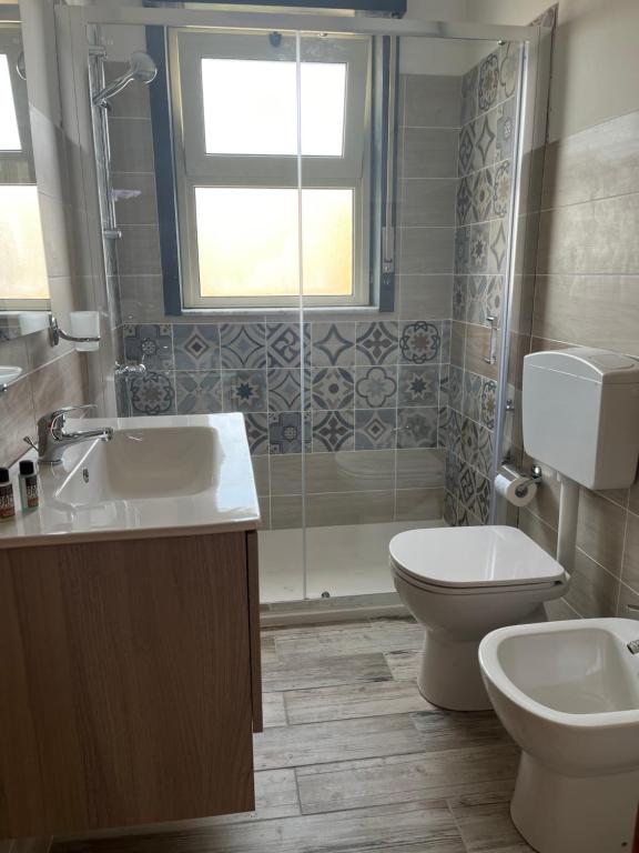 Koupelna v ubytování Nemi rooms