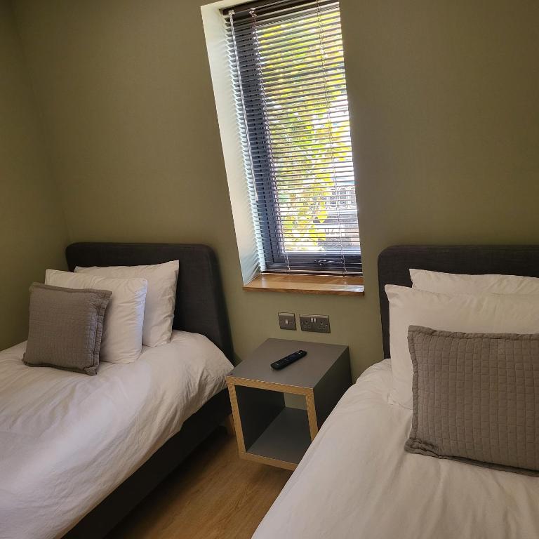 Postel nebo postele na pokoji v ubytování Open Acres Accommodation