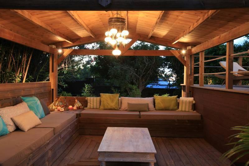 Posezení v ubytování Villa Maido Luxe
