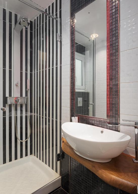 Kúpeľňa v ubytovaní Mirada Hotel