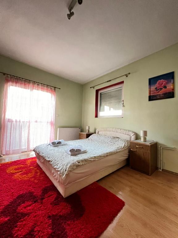 Postel nebo postele na pokoji v ubytování Apartman Rosić